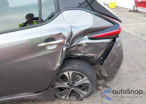 2018 Nissan Leaf Sv из США, поврежденный, VIN 1N4AZ1CPXJC308145